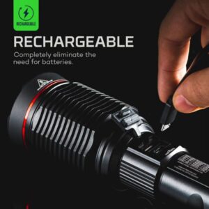 1100 lumens rechargable flashlight Milwaukee 1100 Lumens LED USB Rechargeable Twist Focus Flashlight with Gridiron Black Adjustable Fit Trucker Hat