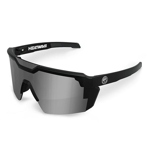 Heat Wave Visual Future Tech Sunglasses: Silver Z87+