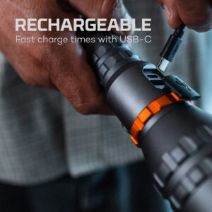 NEBO DAVINCI 8000 Rechargeable Mag Dial Flashlight | Cal Fire